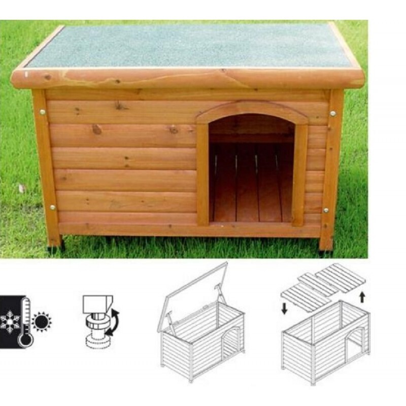 Cuccia Canile Shelter Medium per Cane Taglia Media