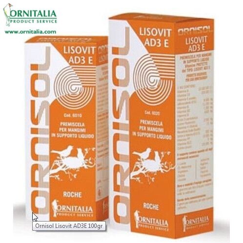 ORNITALIA - ORNISOL LISOVIT AD3E 100g