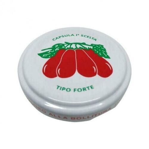 TAPPI PER VASETTI IN VETRO 53 MM PER BOLLITURA 100pz