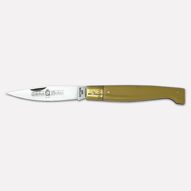 PAOLUCCI - COLTELLO 22 CM "pattada" MANICO IN FINTO MONTONE