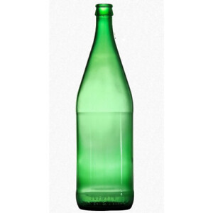 BOTTIGLIA VERDE TRASPARENTE DA 1/2 LT