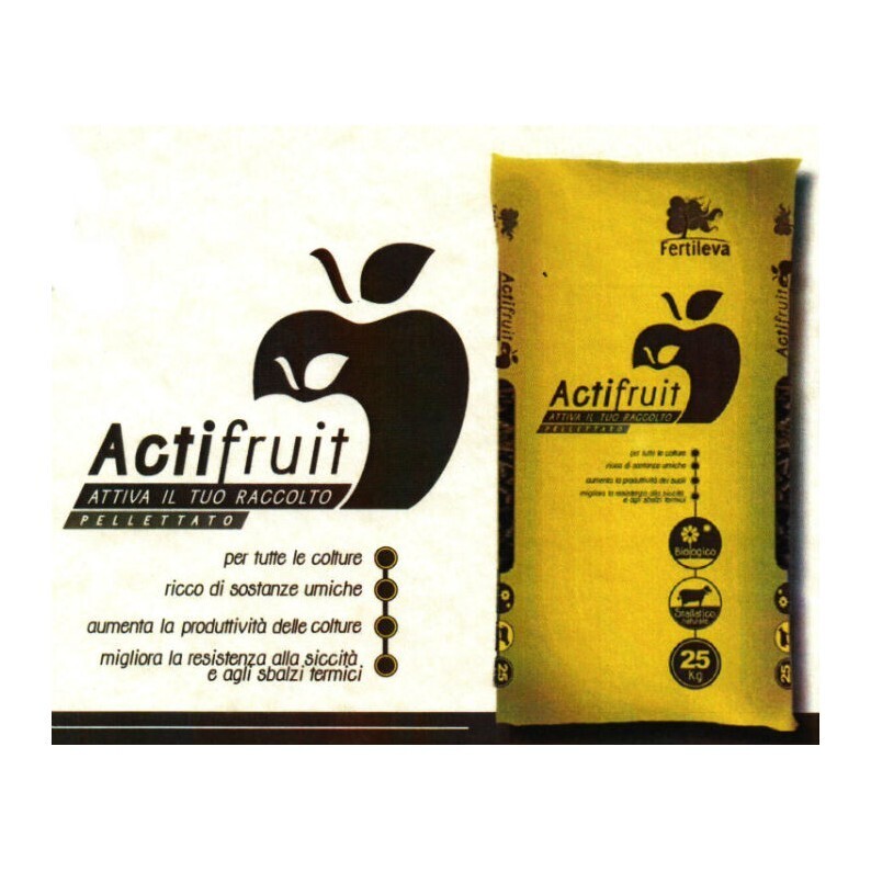 FERTILEVA - ACTIFRUIT CONCIME ORGANICO PELLETTATO