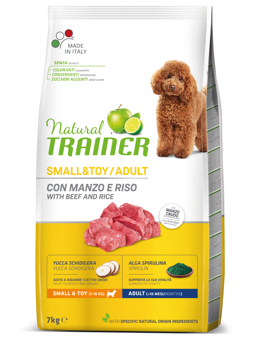 TRAINER - Small & Toy Adult Manzo 7kg