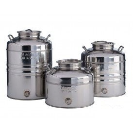 BIDONE OLIO INOX 4F