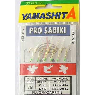 Pro Sabiki WYVK600FL Yamashita (12G - Verde)
