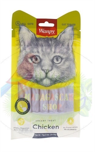 WANPY CREMOSE LECCABILI DOLCI POLLO
