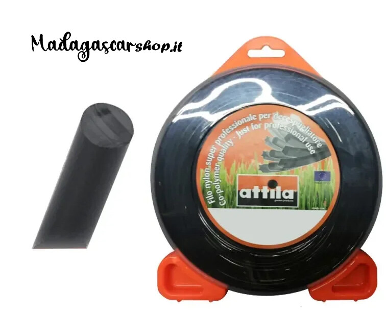 FILO PER DECESPUGLIATORE ATTILA TONDO - Ø Mm 3.0 X 60 MT