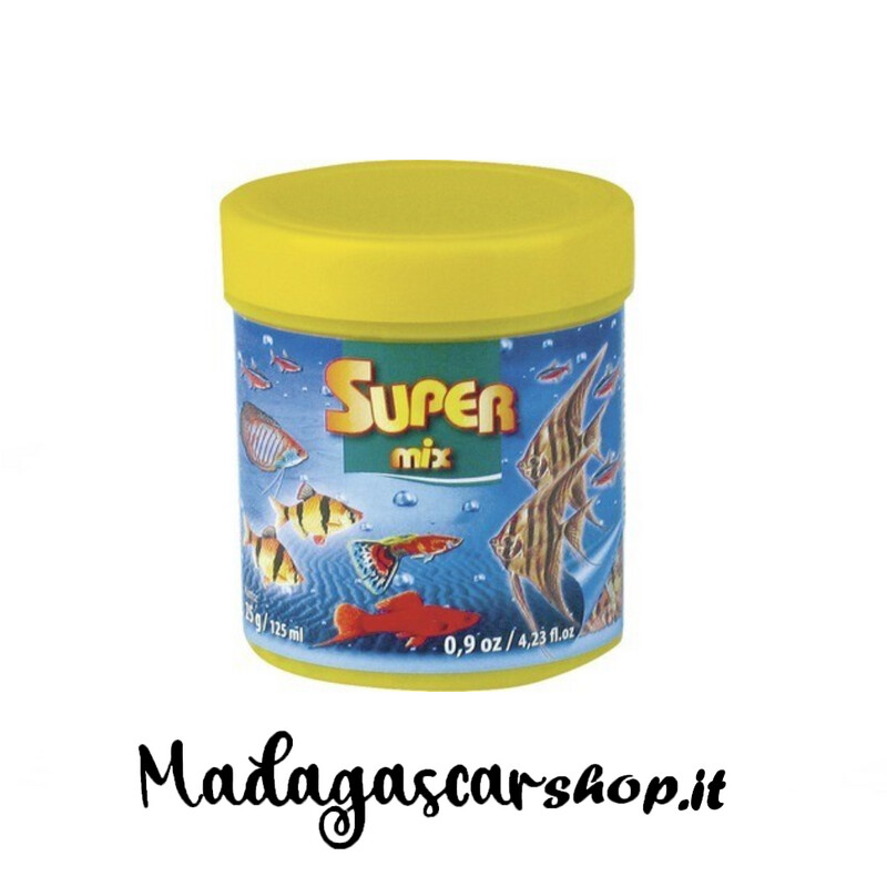 Super MIX 125ml-fiocchi di cibo d/pesce
