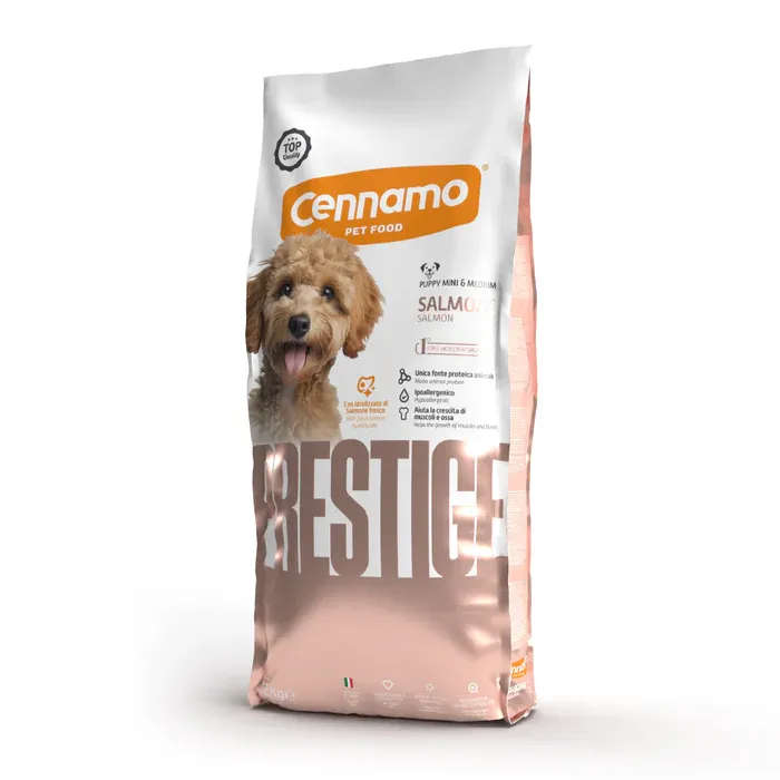 PRESTIGE Puppy Mini & Medium Salmone 12kg