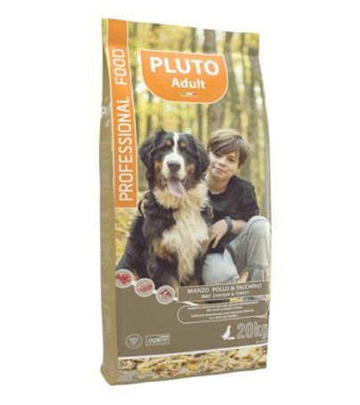 Pluto Adult 24/10 Pollo E Manzo kg. 20