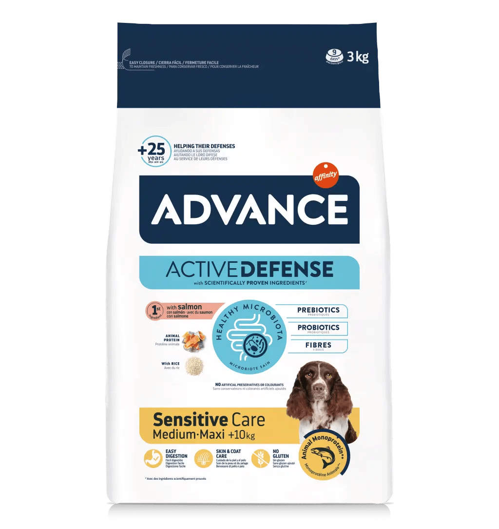 ADVANCE MEDIUM‑MAXI SENSITIVE SALMONE RISO