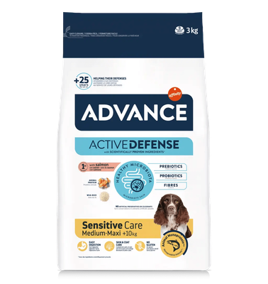 ADVANCE MEDIUM‑MAXI SENSITIVE SALMONE RISO