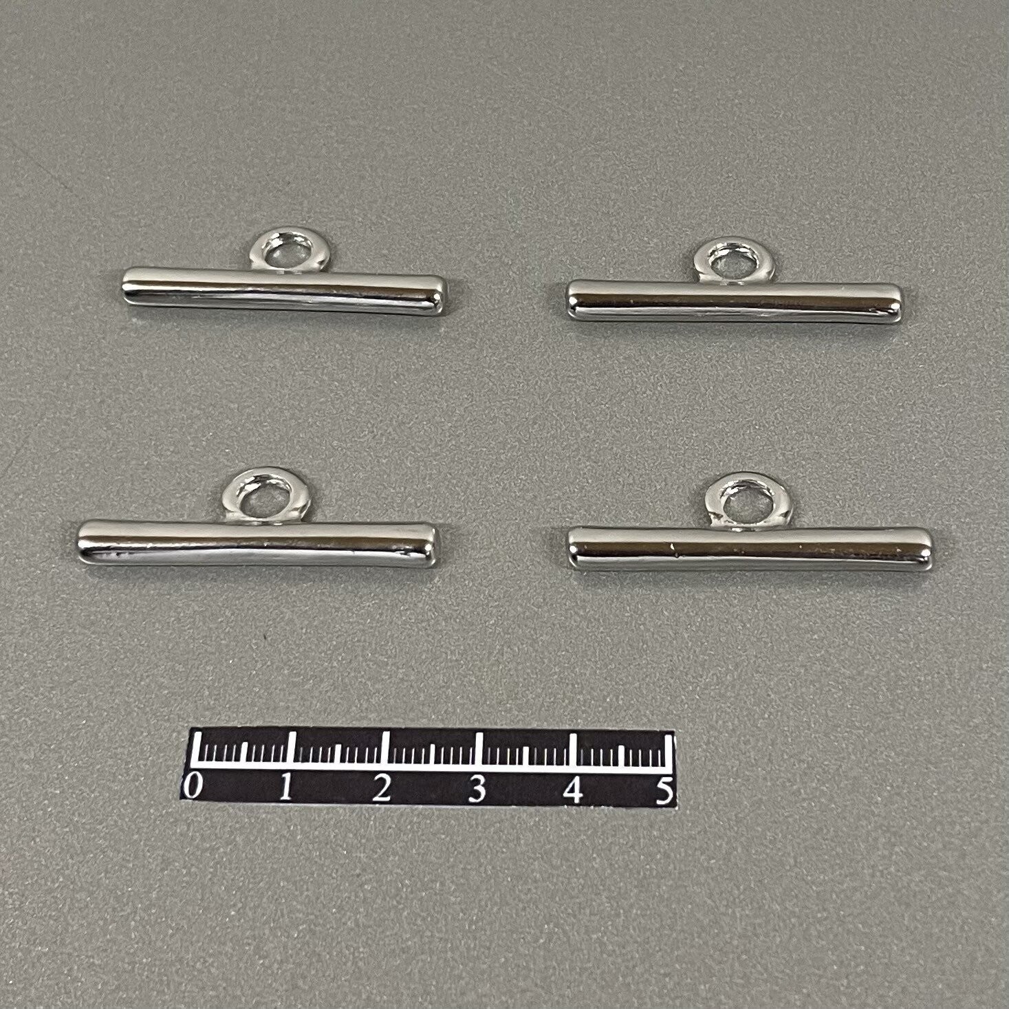 Stop chaîne 38mm - x 4, Finition: Nickel