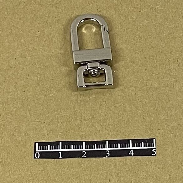 Mousqueton TM 25,6/8,5 - x 1, Finition: Nickel