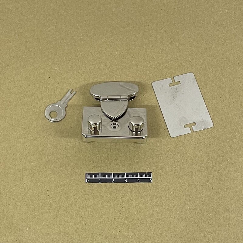 Fermoir 439 Nickel - x 1