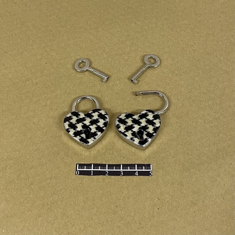 Cadenas cœur - x 2