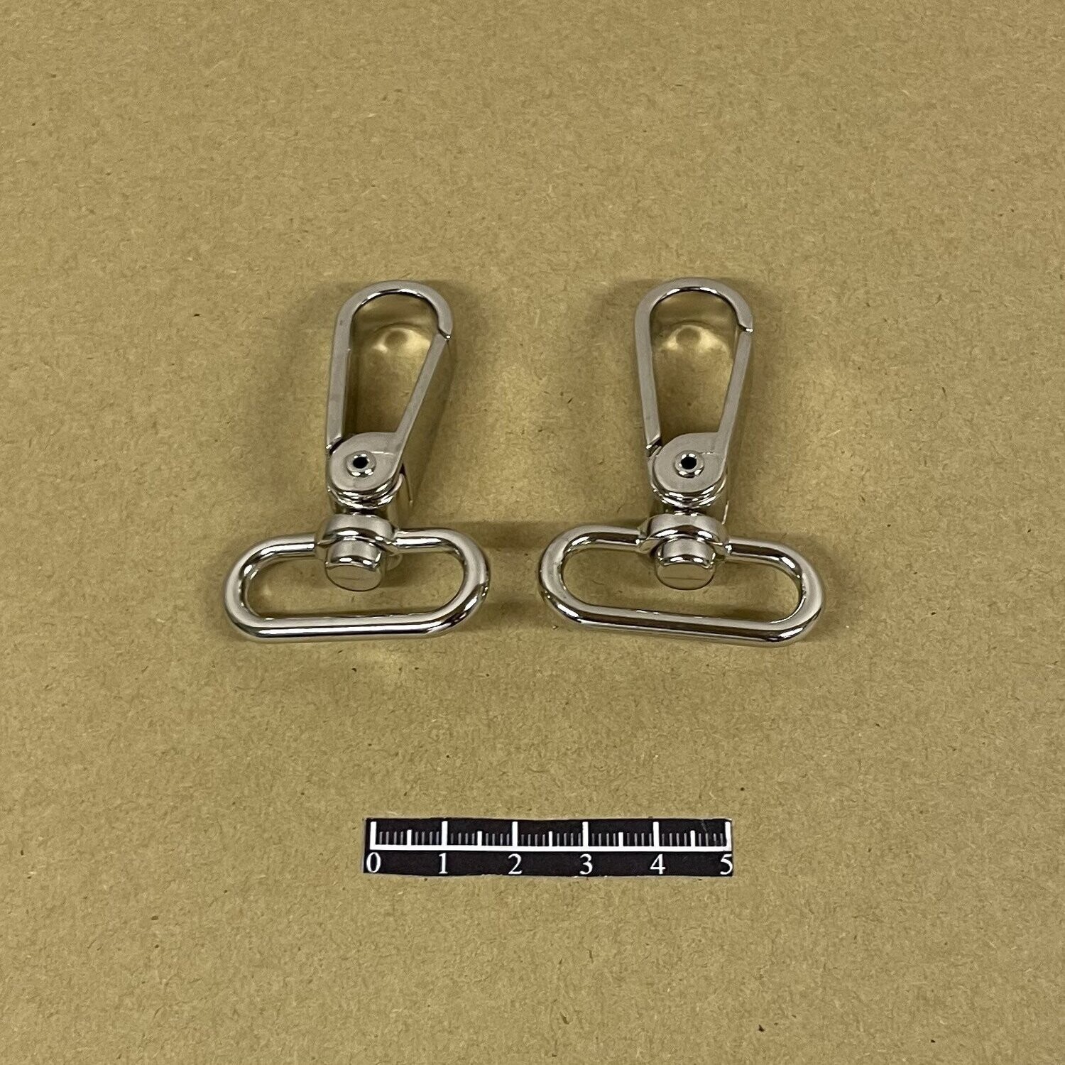 Mousqueton 2064/30 - x 2, Finition: Nickel