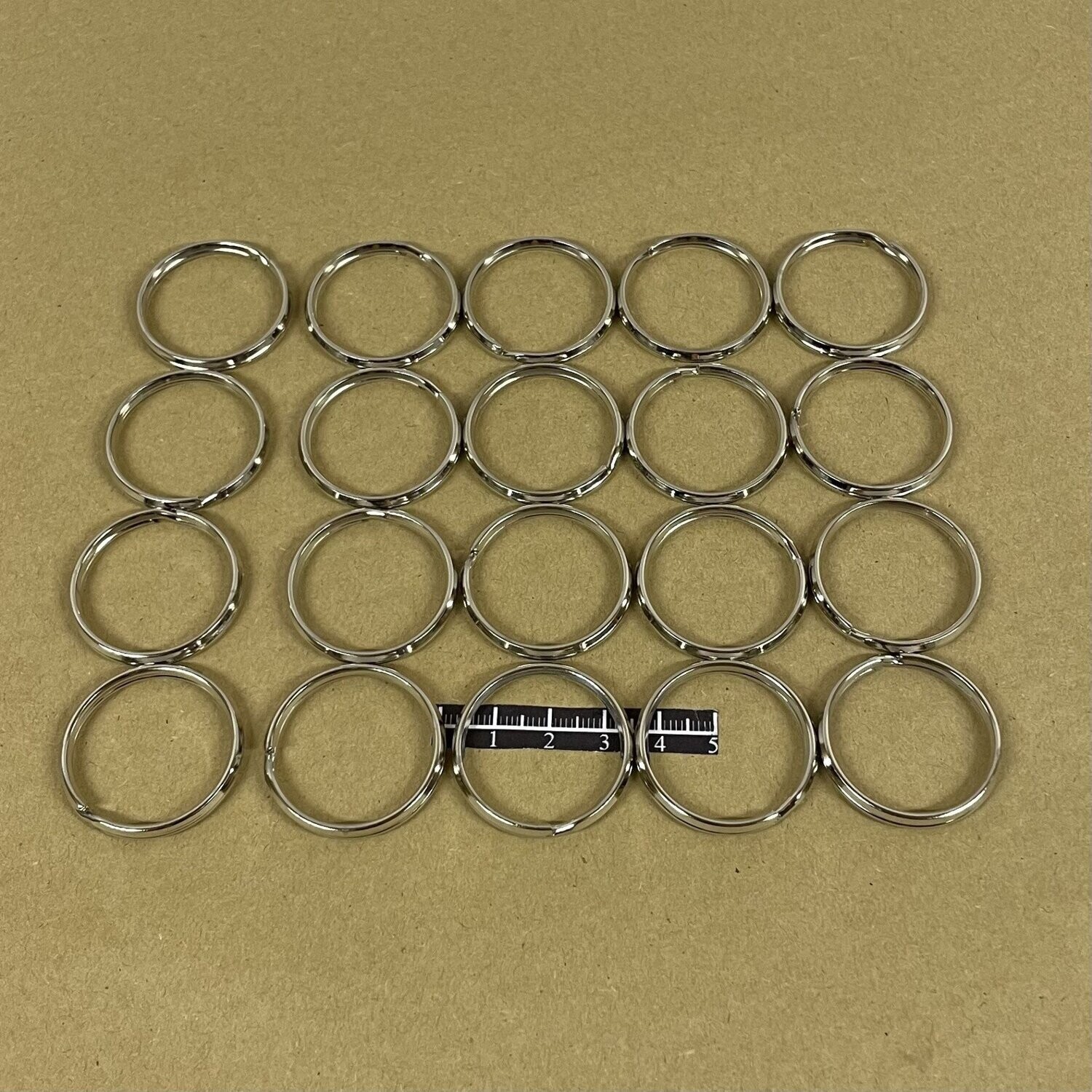 Anneau brisé Nickel - x 20, Diamètre: 26mm