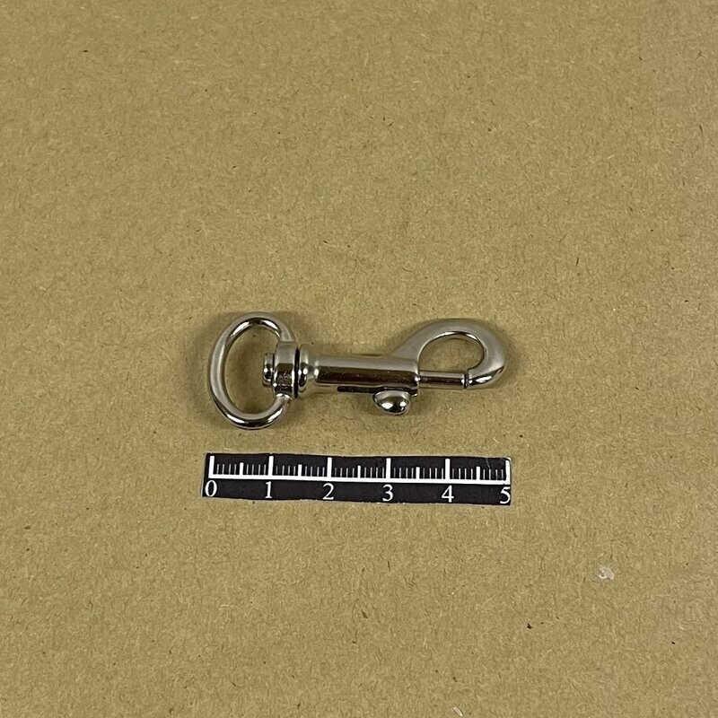 Mousqueton MO 49 Nickel - x 4