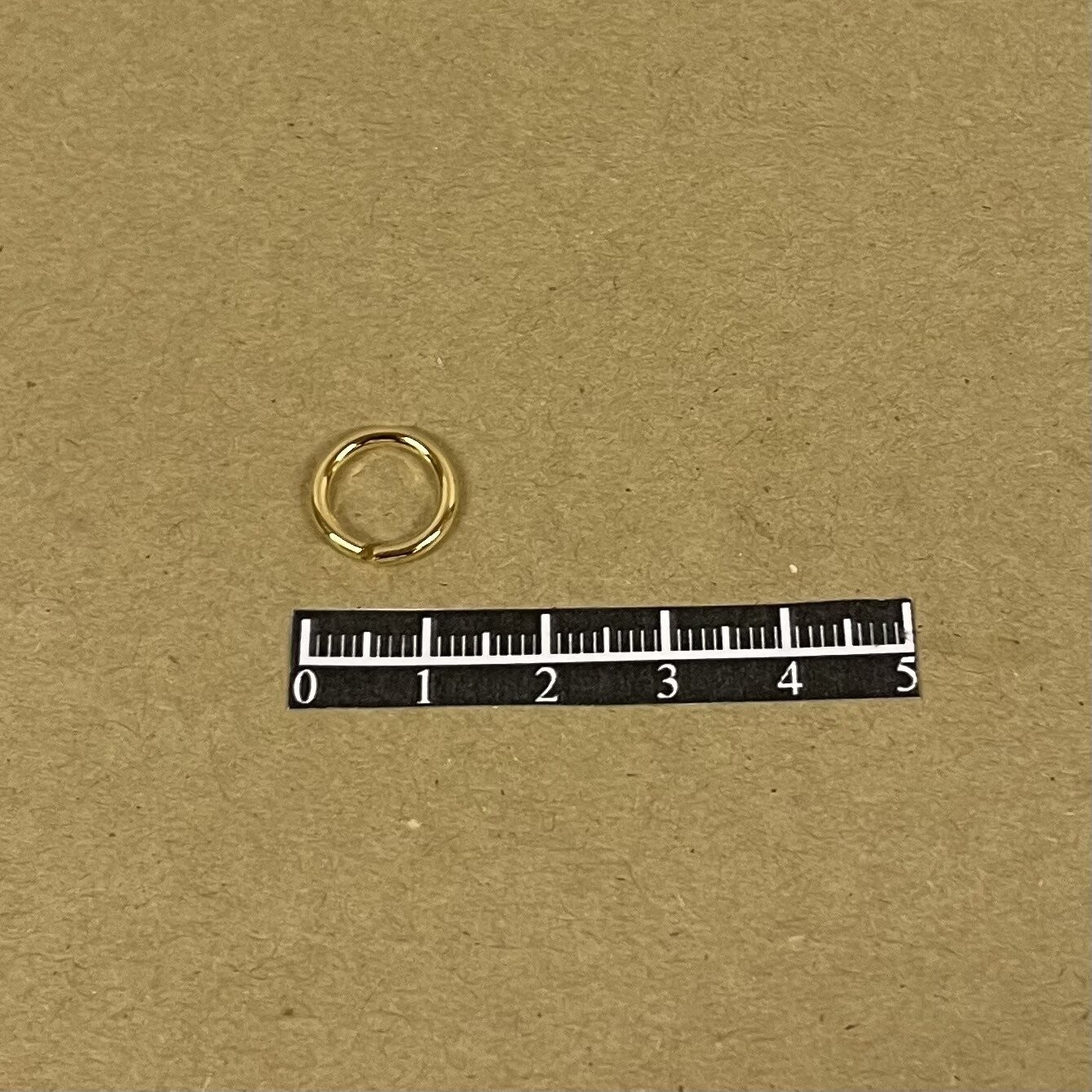 Anneau 8x15 Doré - x 20