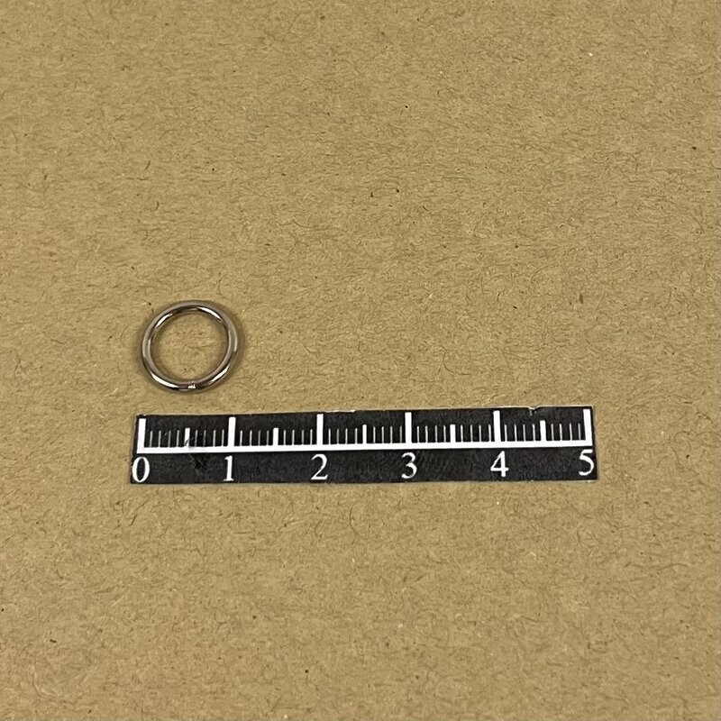 Anneau soudé 8x15 Nickel - x 50