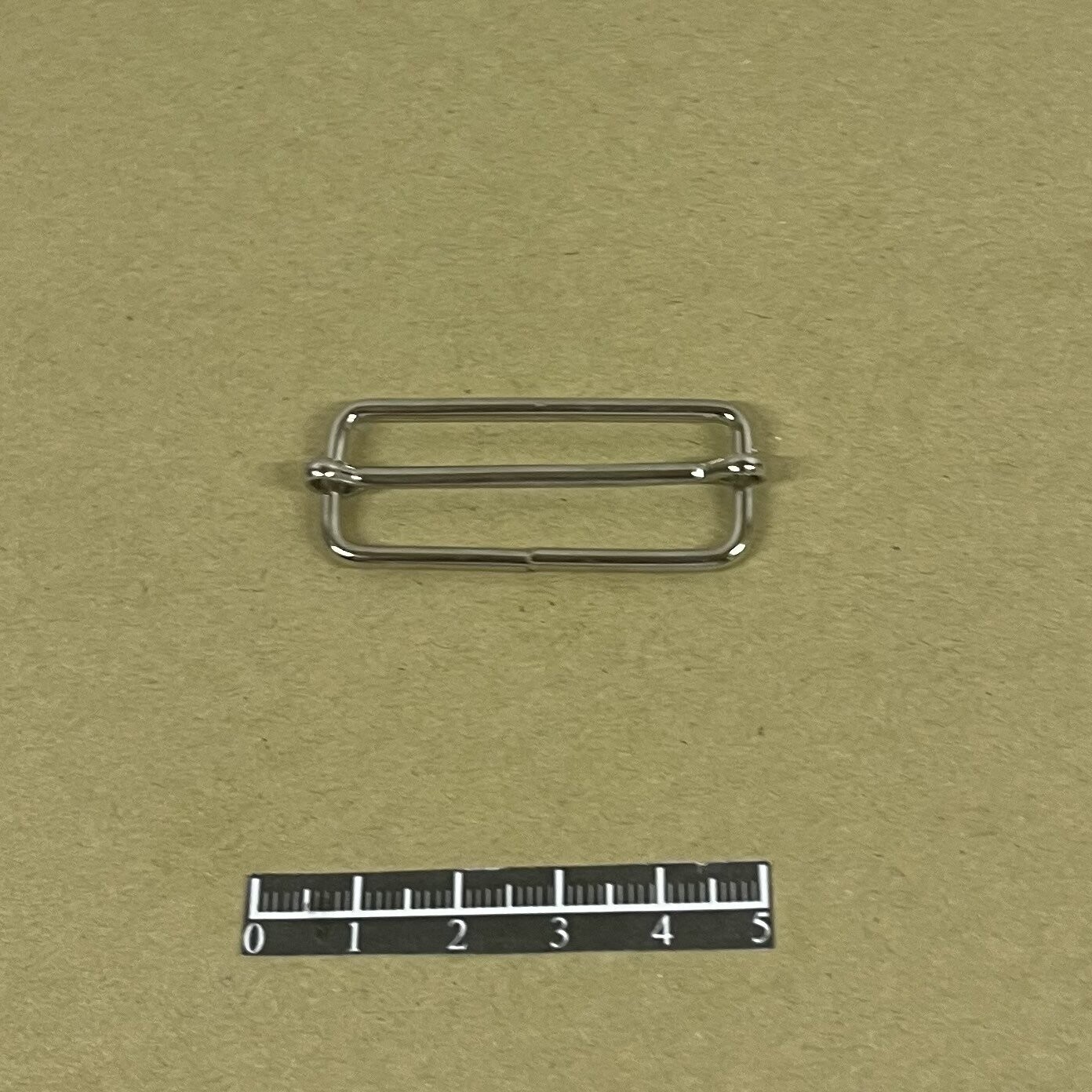 Boucle coulissante 40x14x24 - x 20, Finition: Nickel