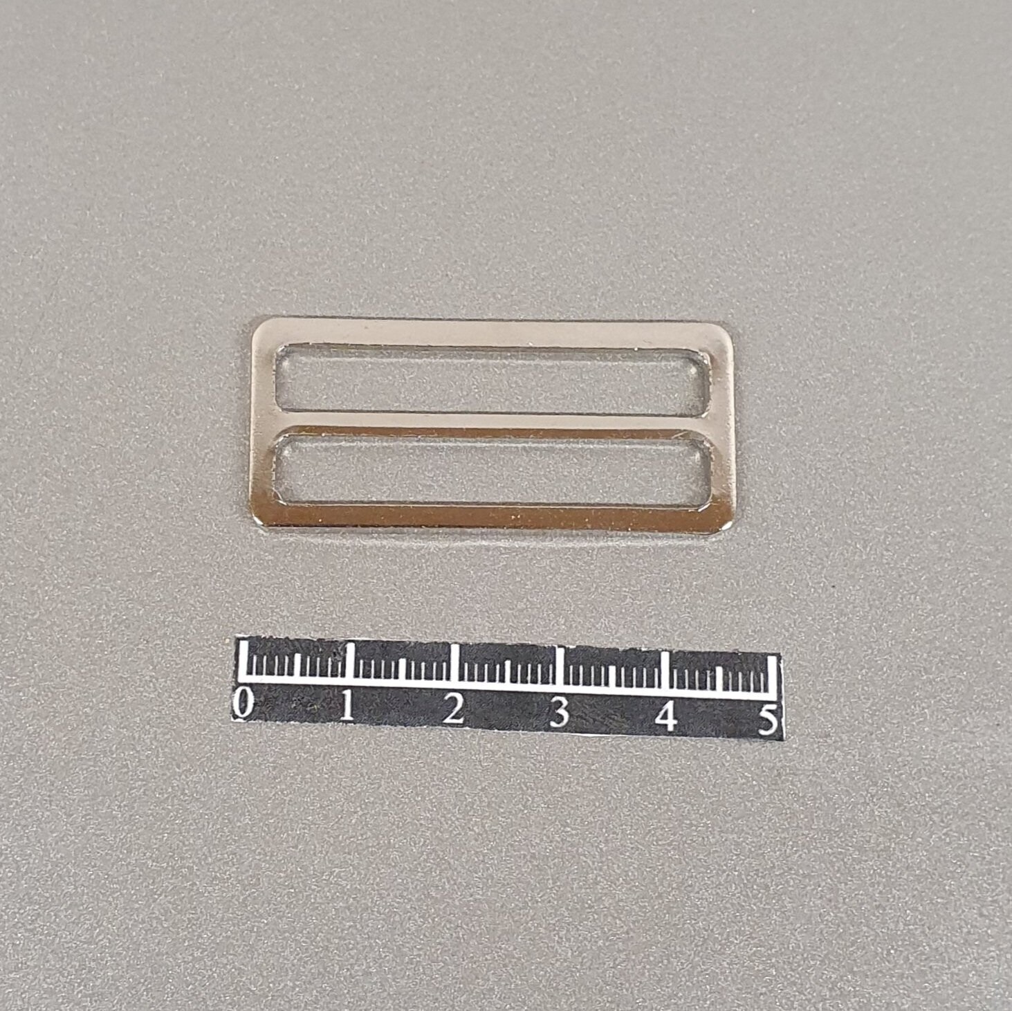 Passant double 40mm - x 10, Finition: Nickel
