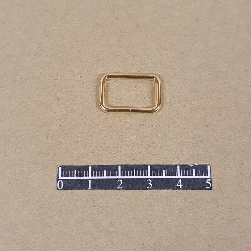 Passant 16,5x9,5x22 Doré - x 10