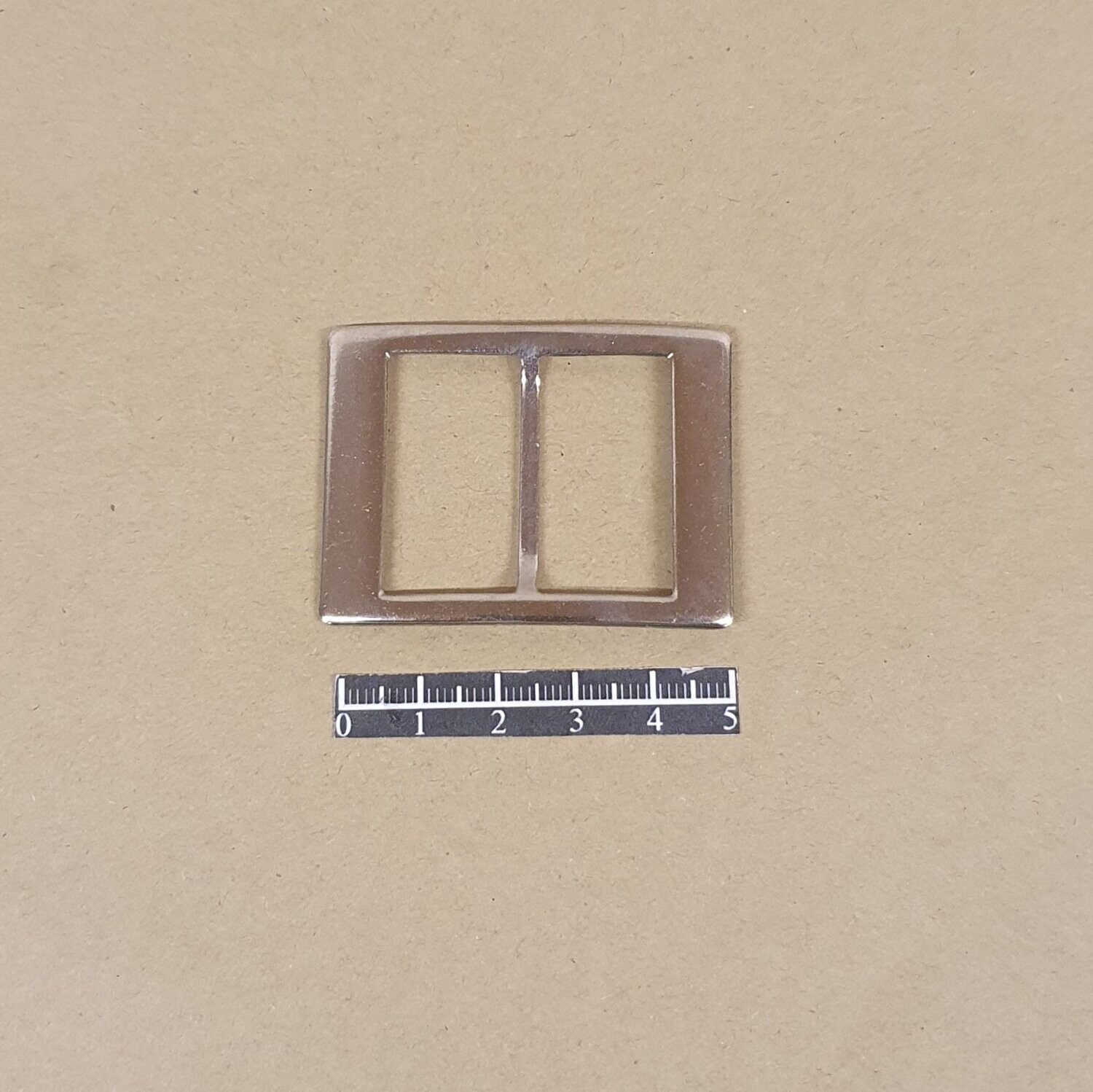 Boucle double 30mm Nickel - x 5