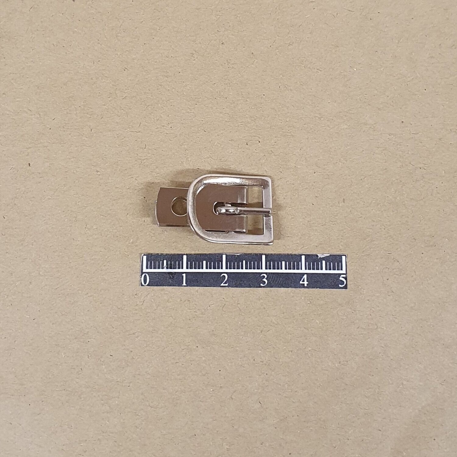 Boucle double à chape Nickel - x 10, Largeur: 12mm