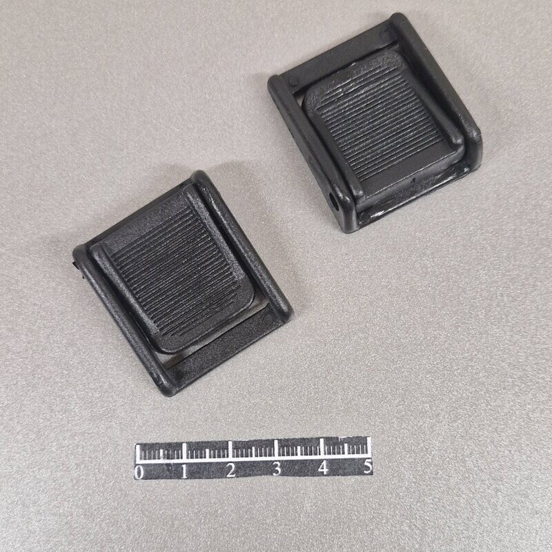 Boucle FA 25mm Noir - x 10
