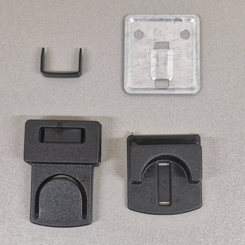 Fermoir Attak / 86 Noir - x 10