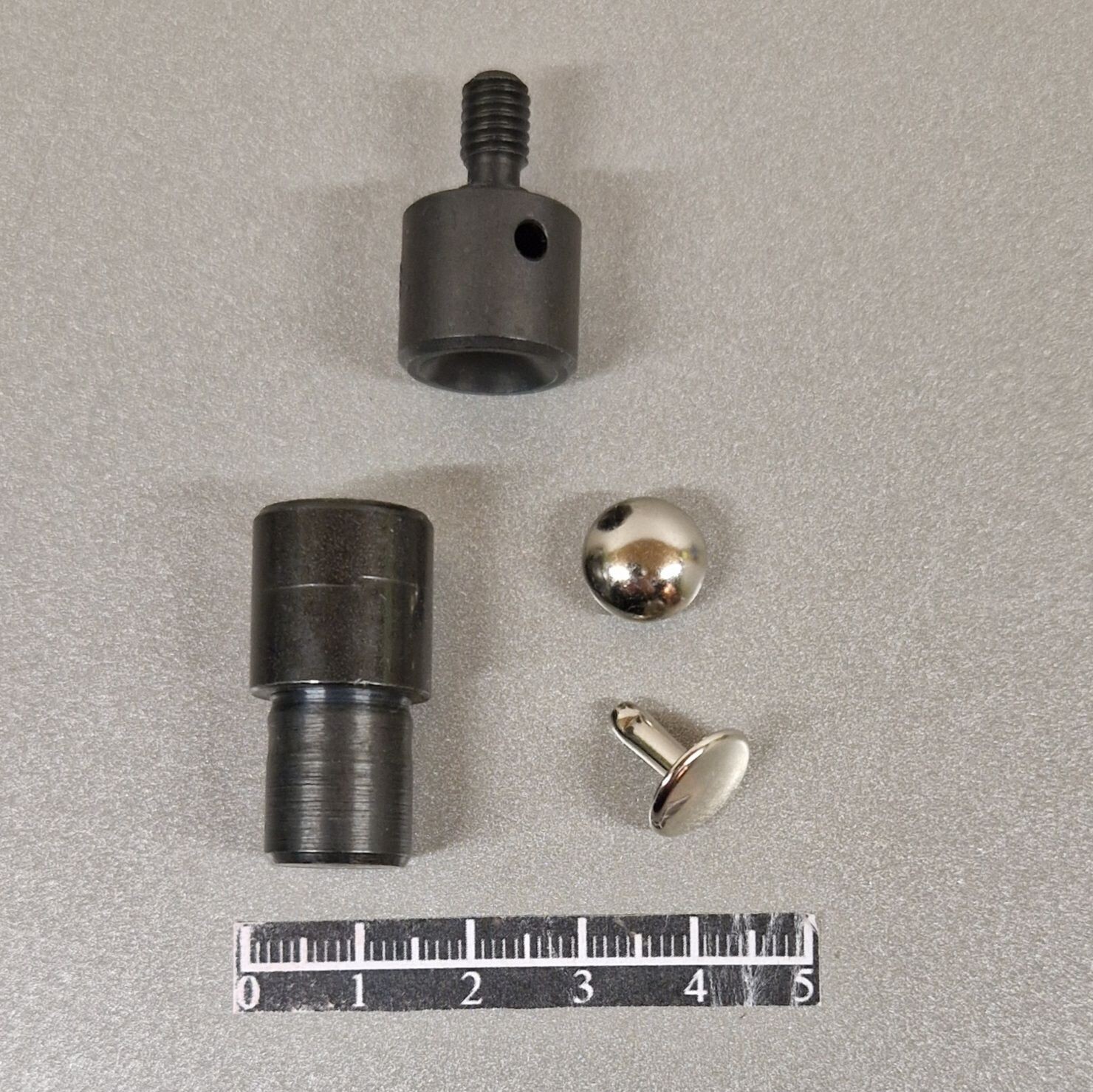 Kit de pose rivet sphérique Ø11mm double