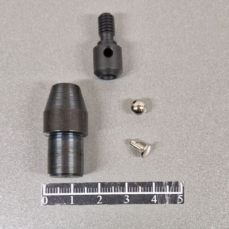 Kit de pose rivet sphérique Ø5,5mm double