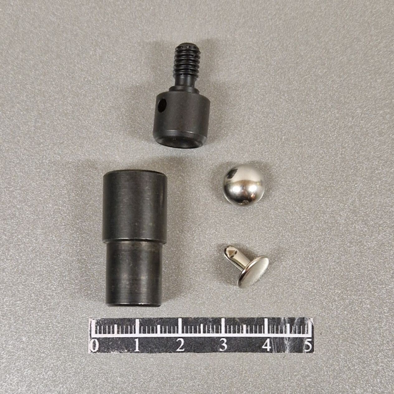 Kit de pose rivet sphérique Ø9mm double