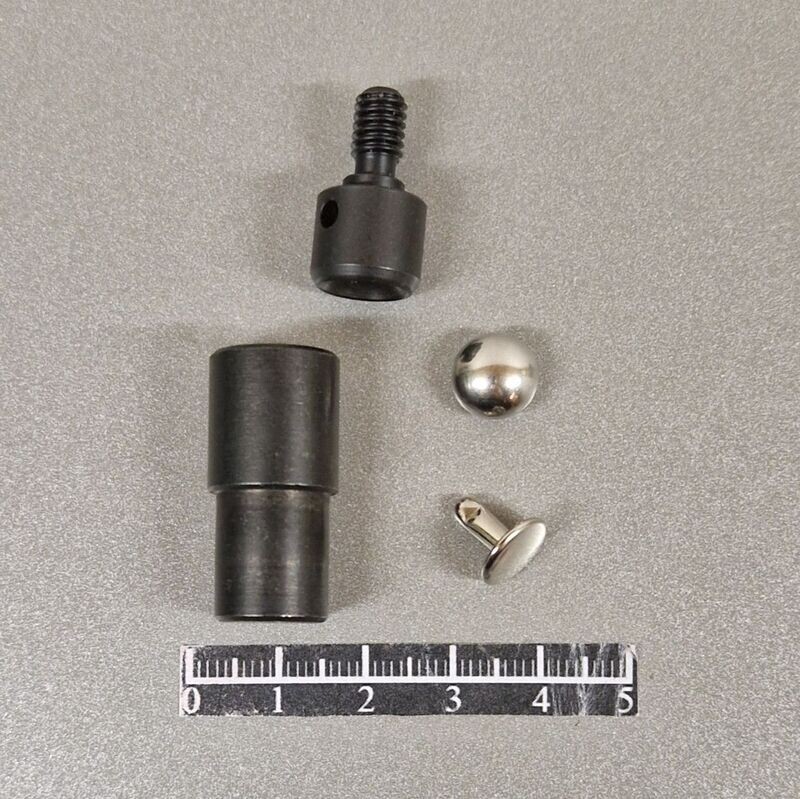 Kit de pose rivet sphérique Ø9mm double