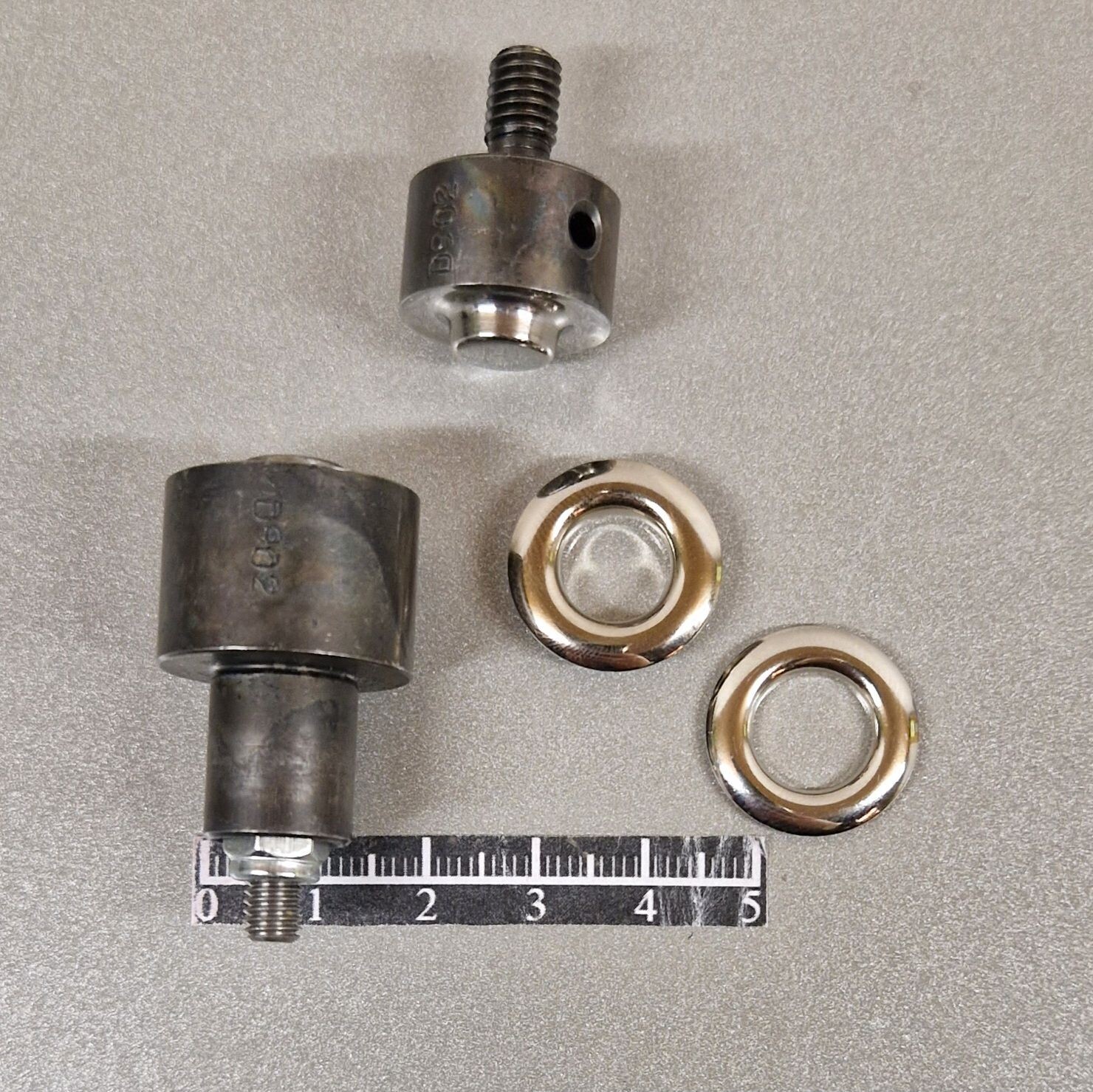 Kit de pose œillet bombé Ø9,5mm double