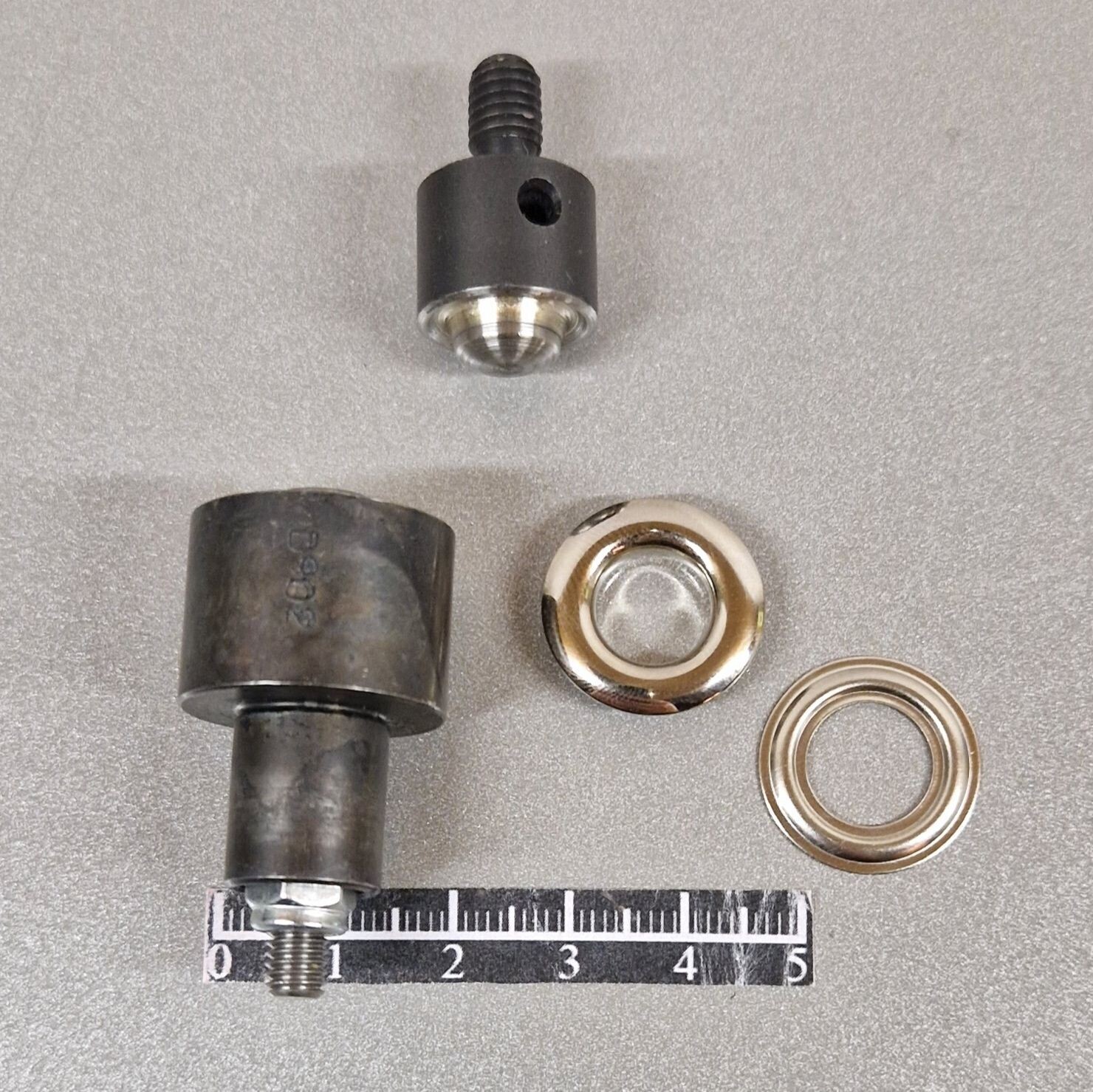 Kit de pose œillet bombé Ø9,5mm simple