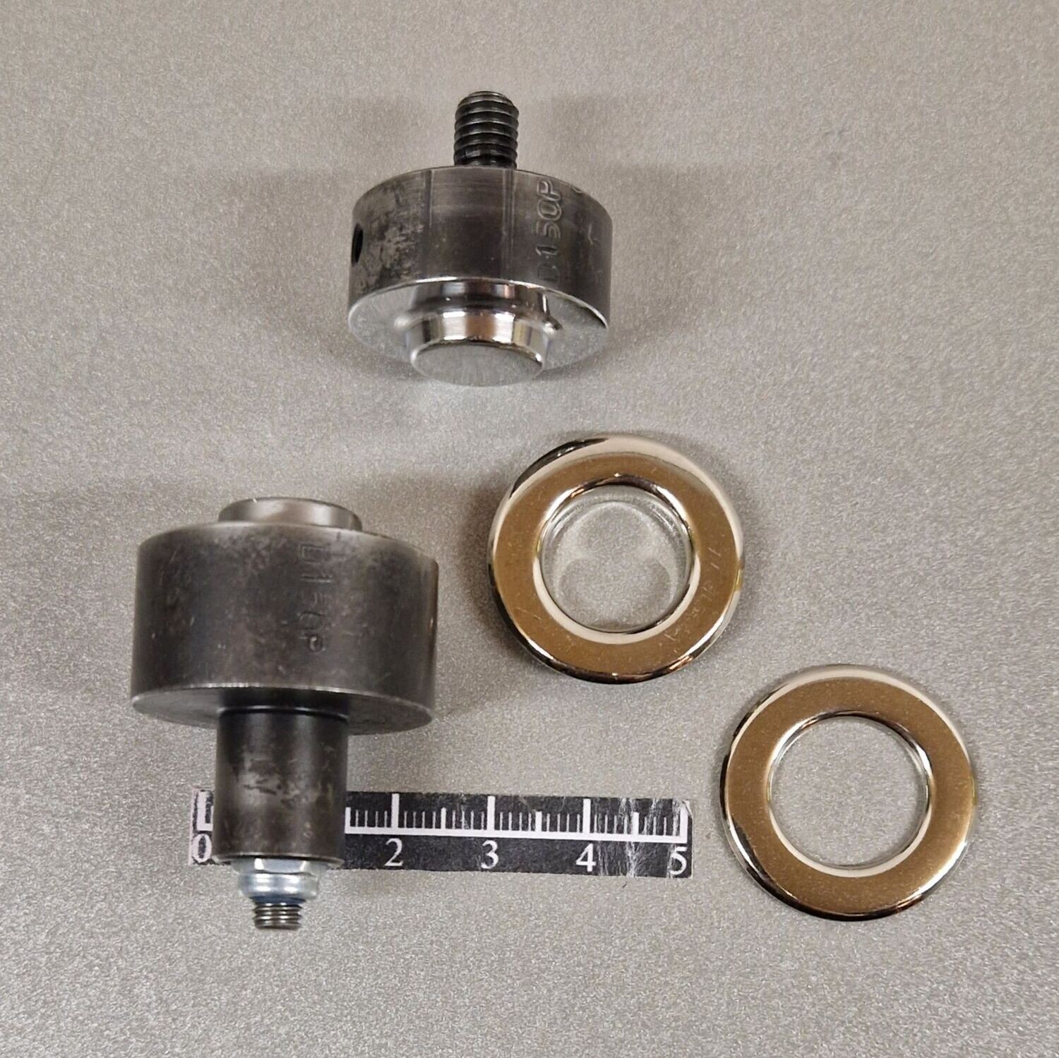 Kit de pose œillet plat Ø14mm double