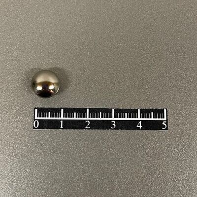 Ensemble rivet sphérique Ø11mm Acier Nickel - x 50