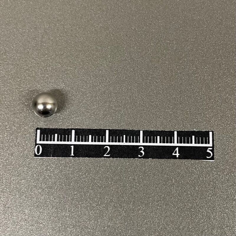 Ensemble rivet sphérique Ø7mm Acier Nickel - x 50