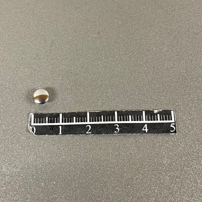 Ensemble rivet Ø5,5mm Laiton Nickel - x 50