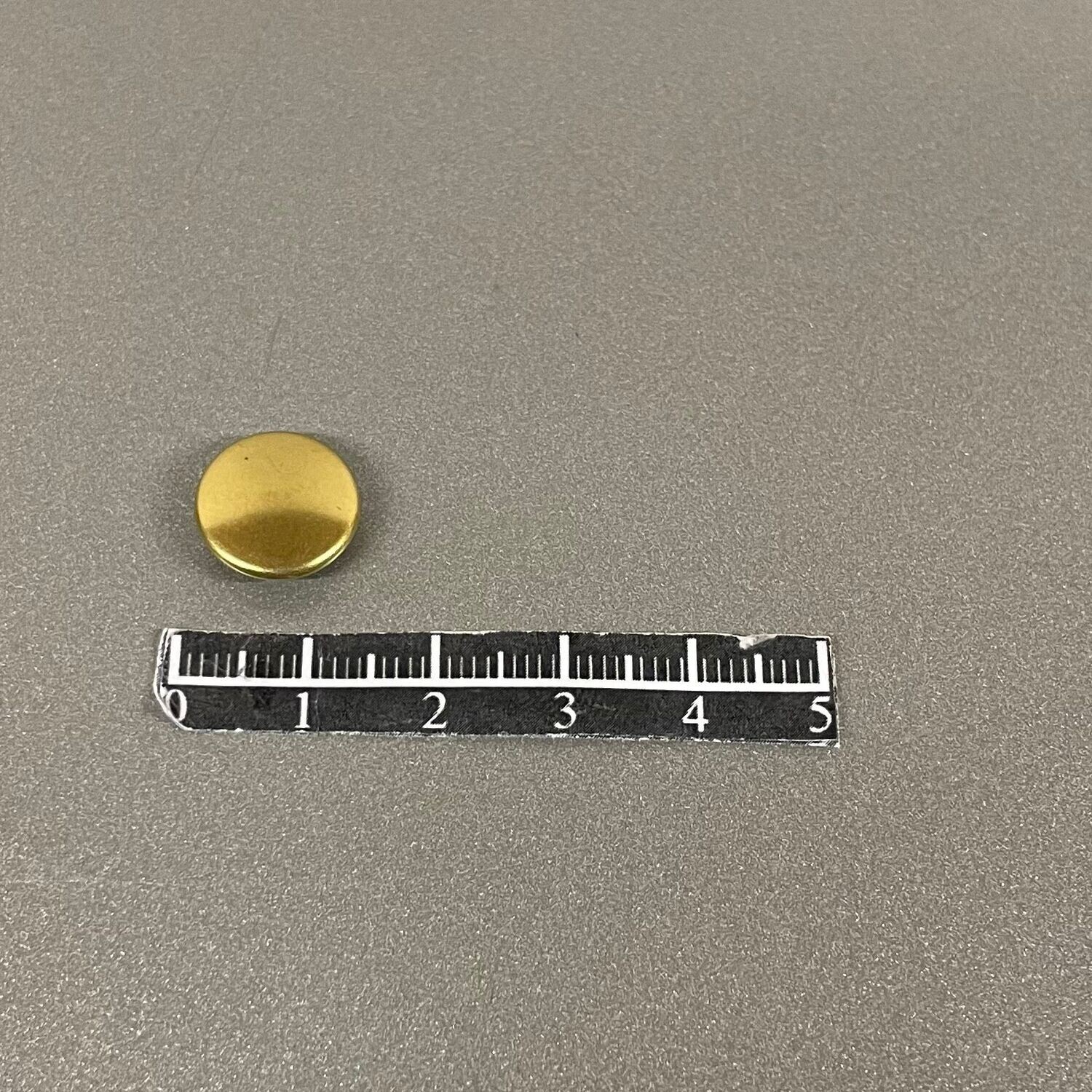 Ensemble pression Ø12,5mm Laiton Jaune - x 50