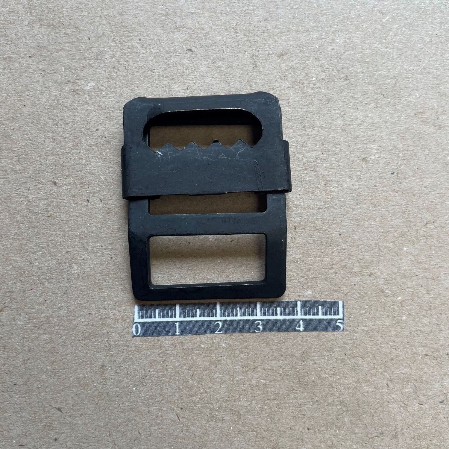 Boucle double 27mm Noir - x 2