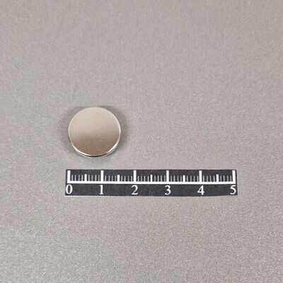Ensemble pression plate Ø15,5mm Laiton Nickel - x 50