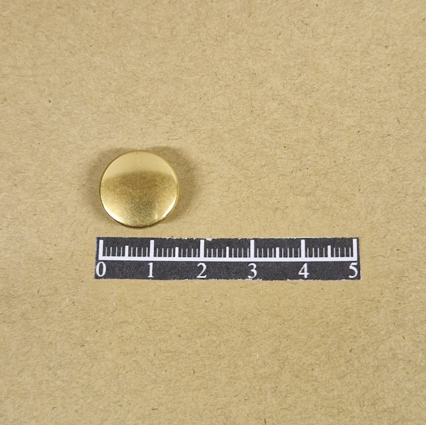 Ensemble pression Ø15mm Laiton Jaune - x 50