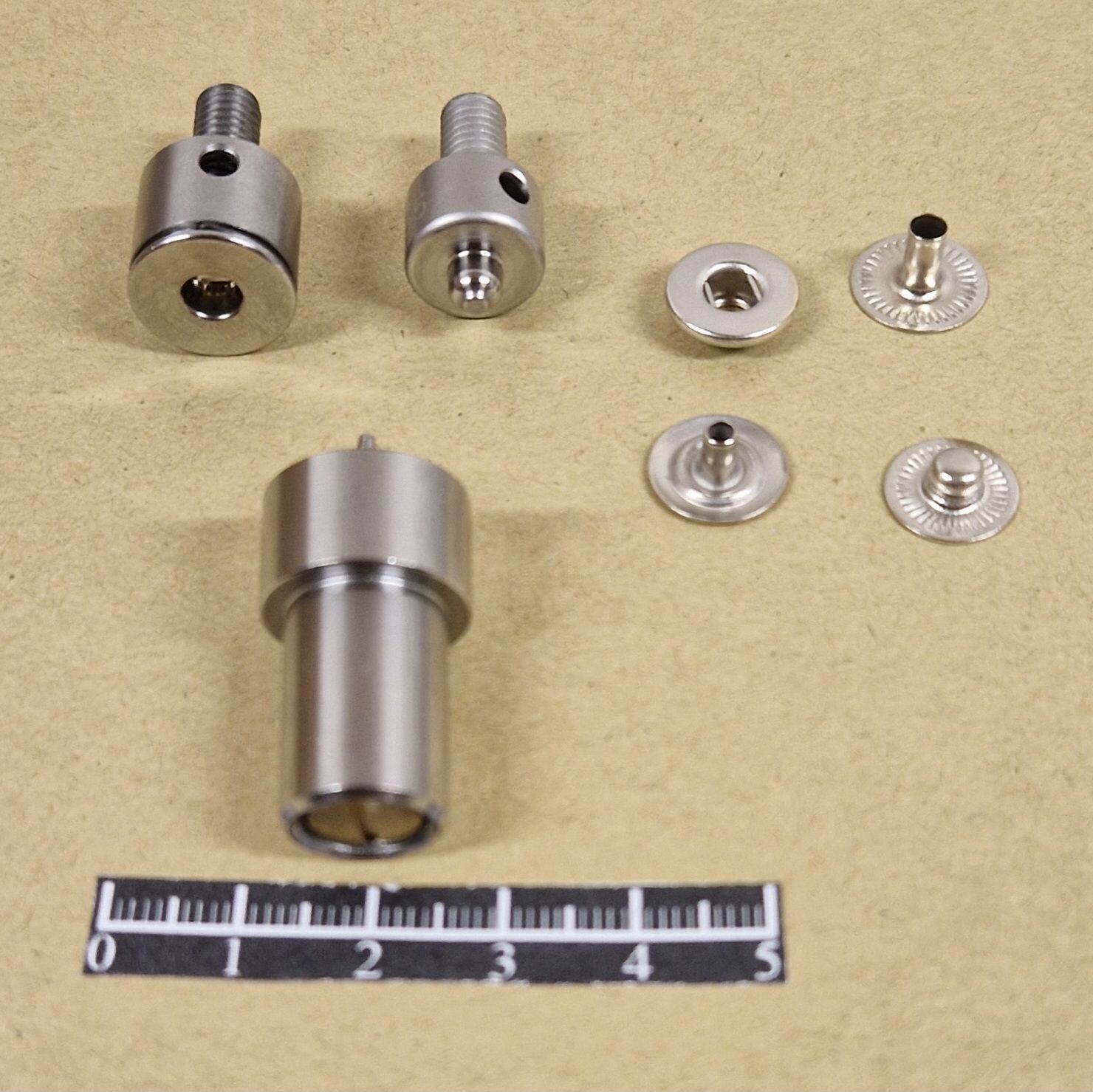 Kit de pose bouton pression invisible Style 55 Ø11,6mm