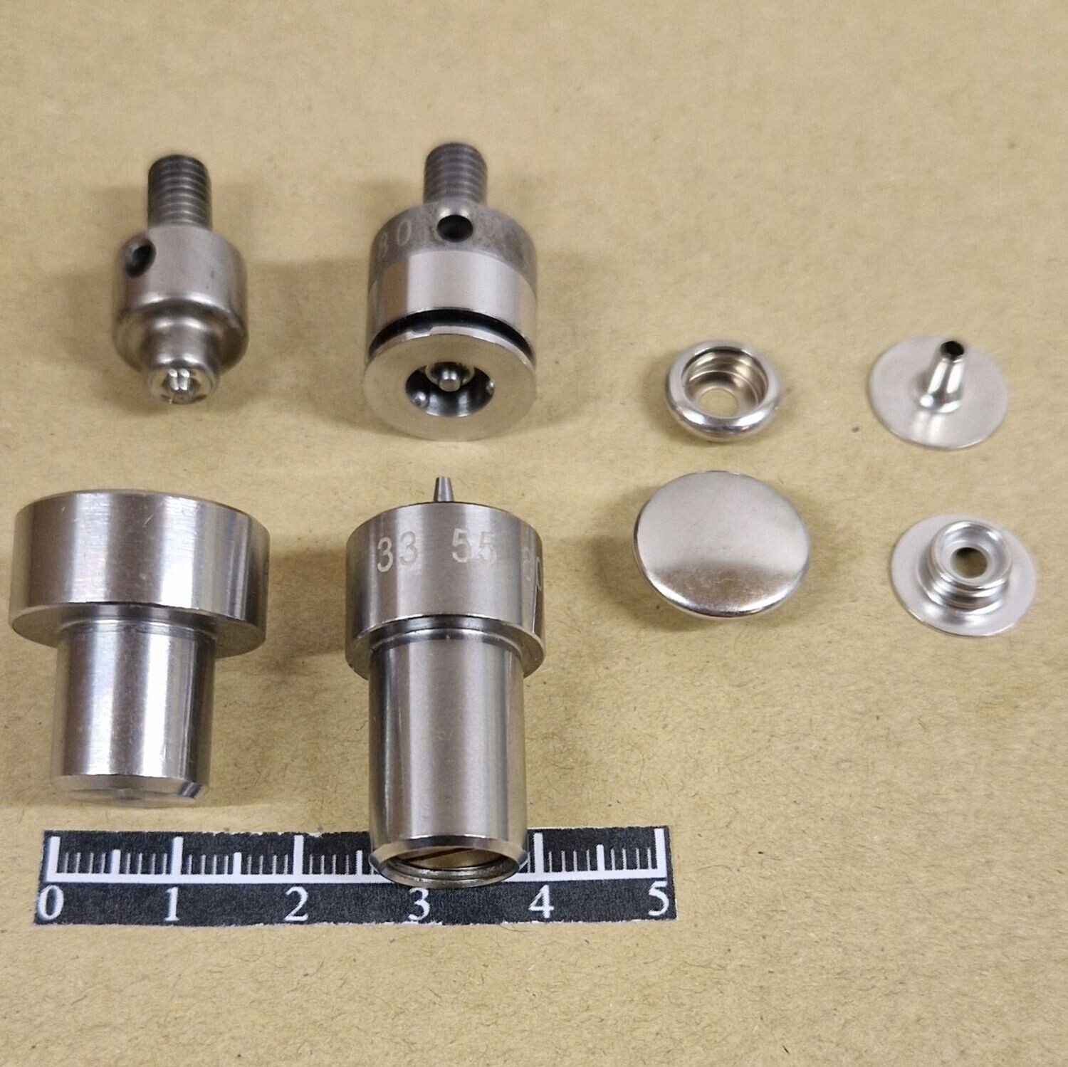 Kit de pose bouton pression Style 80 Ø15mm