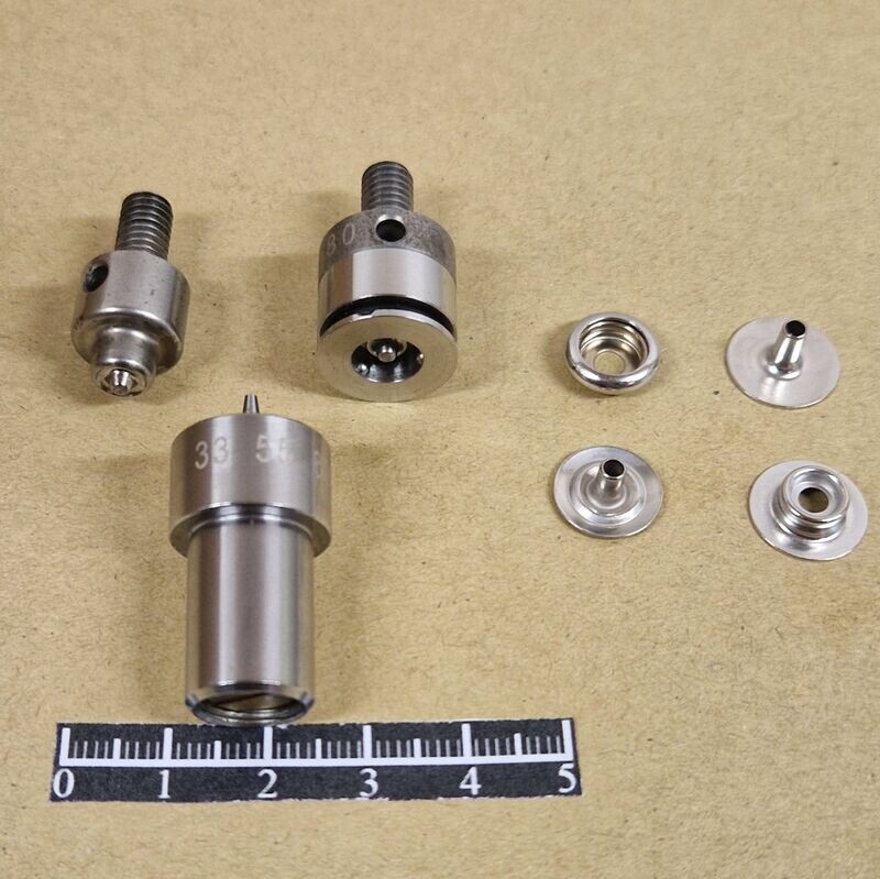 Kit de pose bouton pression invisible Style 80 Ø11,6mm