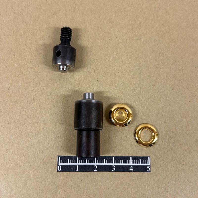 Kit de pose œillet bombé Ø6,20mm double